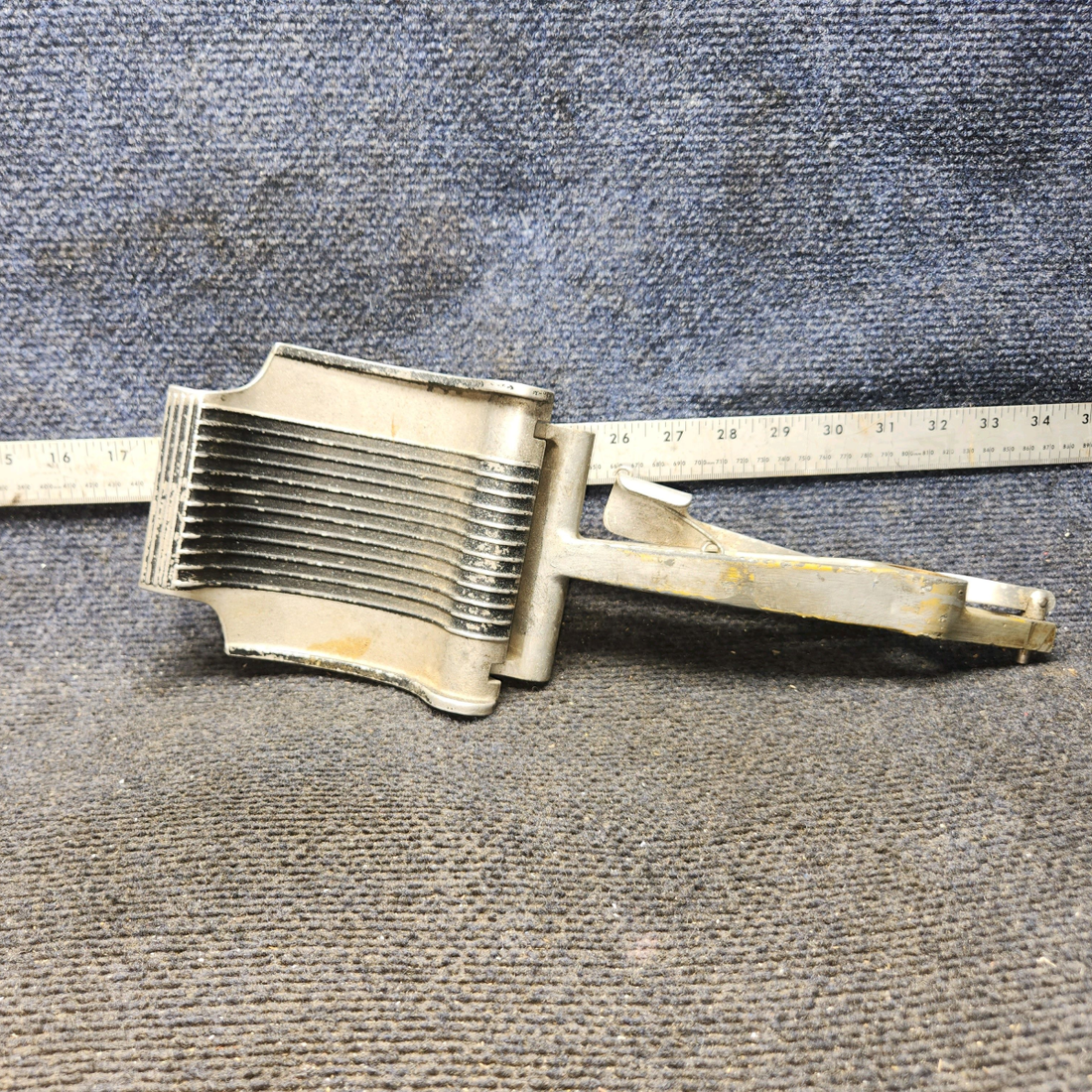 Used aircraft parts for sale, 35-524011 Beechcraft F35 Rudder Pedal And Pedal Arm
