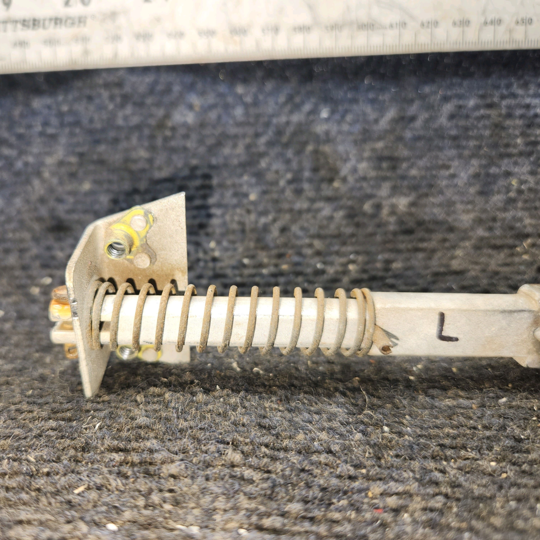 Used aircraft parts for sale, 0511260-1 cessna 150G Door Latch Bolt – LH