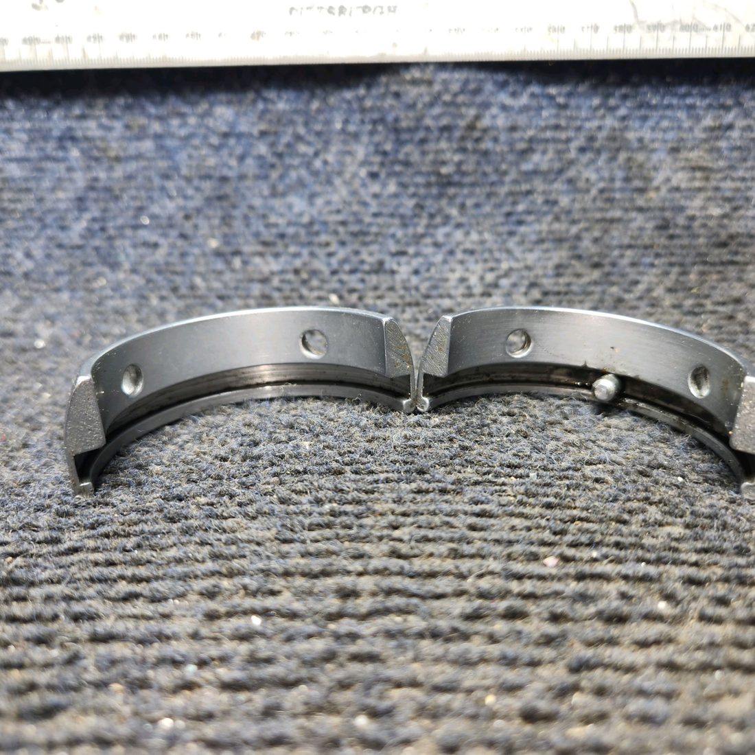 Used aircraft parts for sale, 35-524238-4 Beechcraft 35-33 Retainer Control Arm Yoke