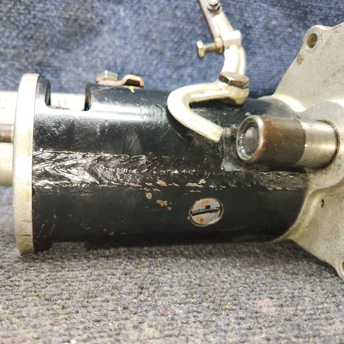 Used aircraft parts for sale, 1908539 Continental O-300-A Cessna 172 Continental Starter Motor – Includes Gears & Clutch