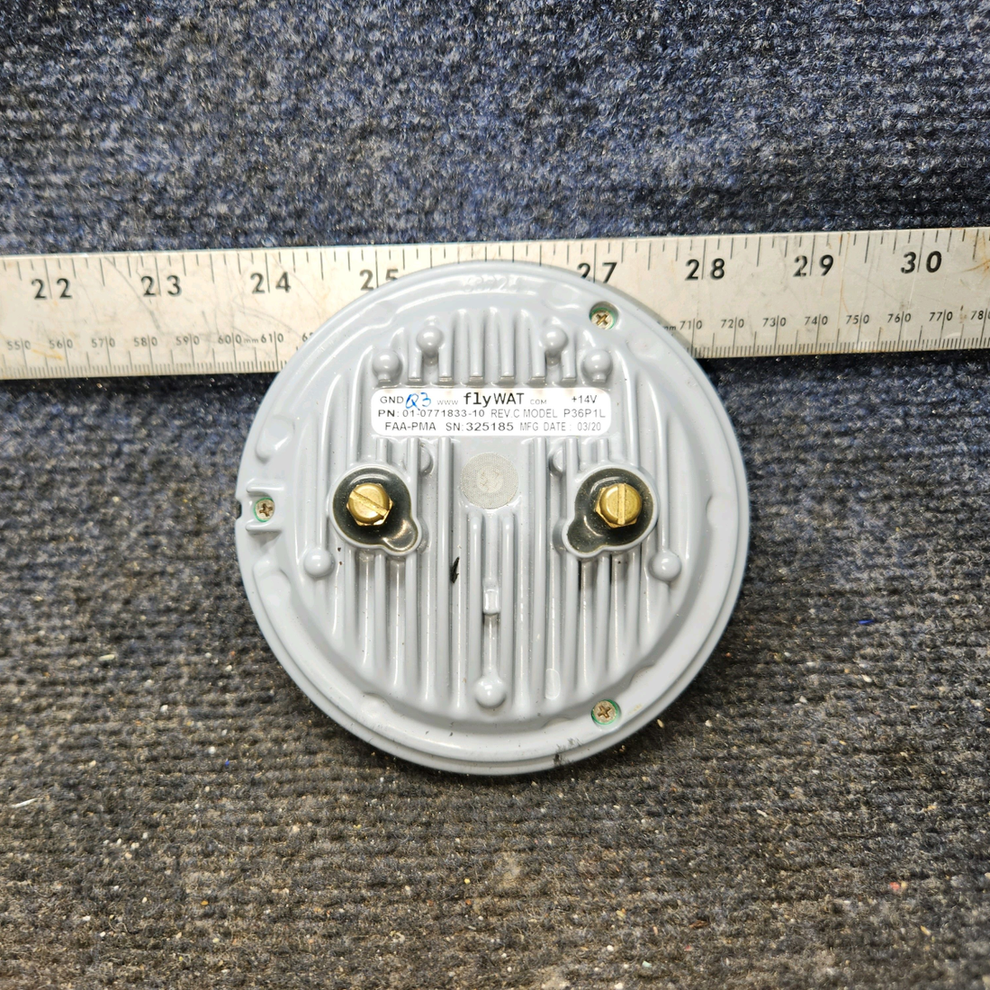 Used aircraft parts for sale, 01-0771833-10 Cessna 172E LED Replacement Landing Light - 14V