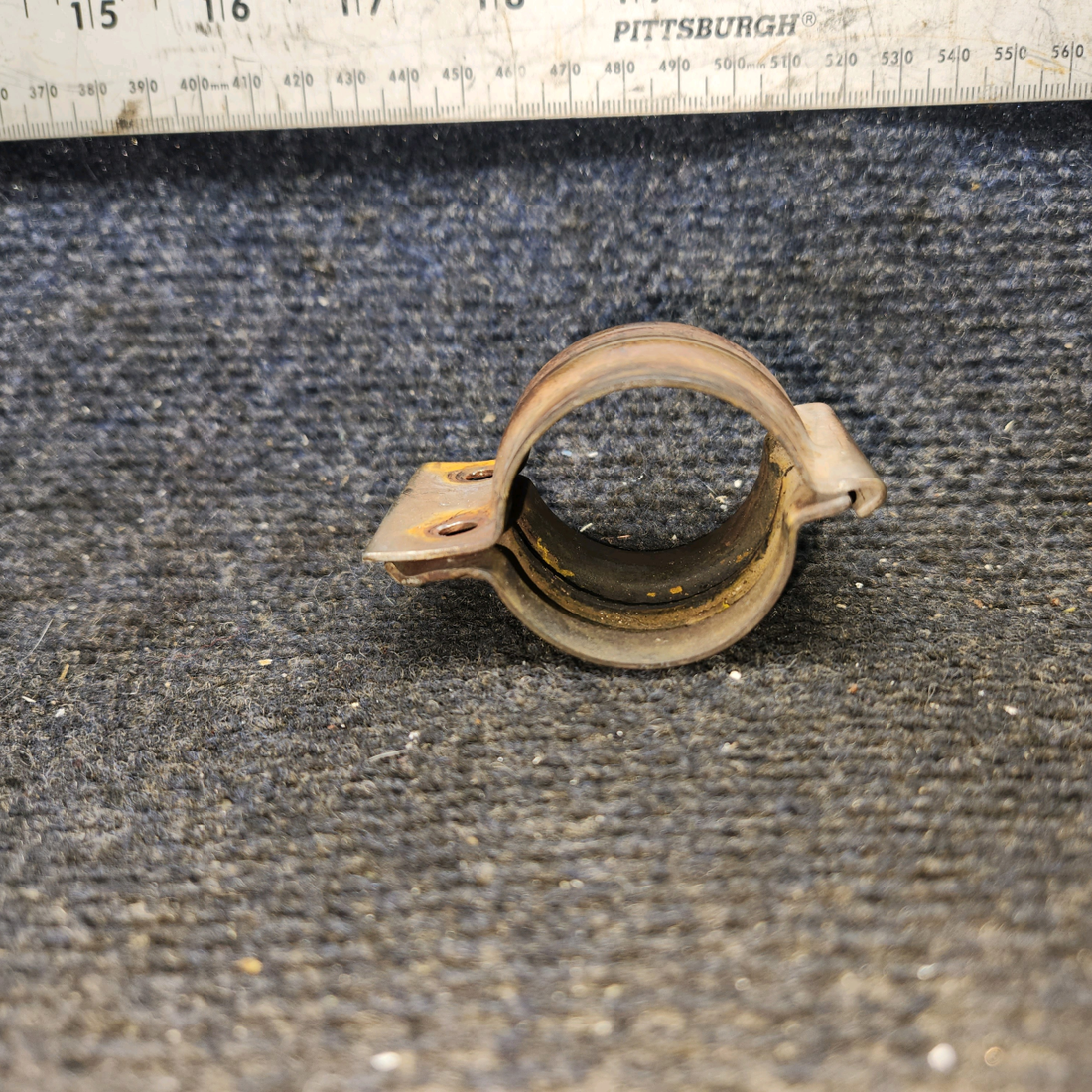 Used aircraft parts for sale, 0550176-50 cessna 150G Exhaust Clamp Assy