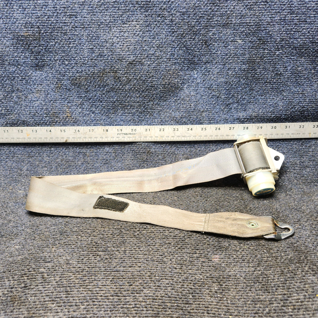 Used aircraft parts for sale, 1107447-01 Pacific Scientific 1107447-31 Piper PA28-161 Shoulder Harness Reel Assy (Grey)