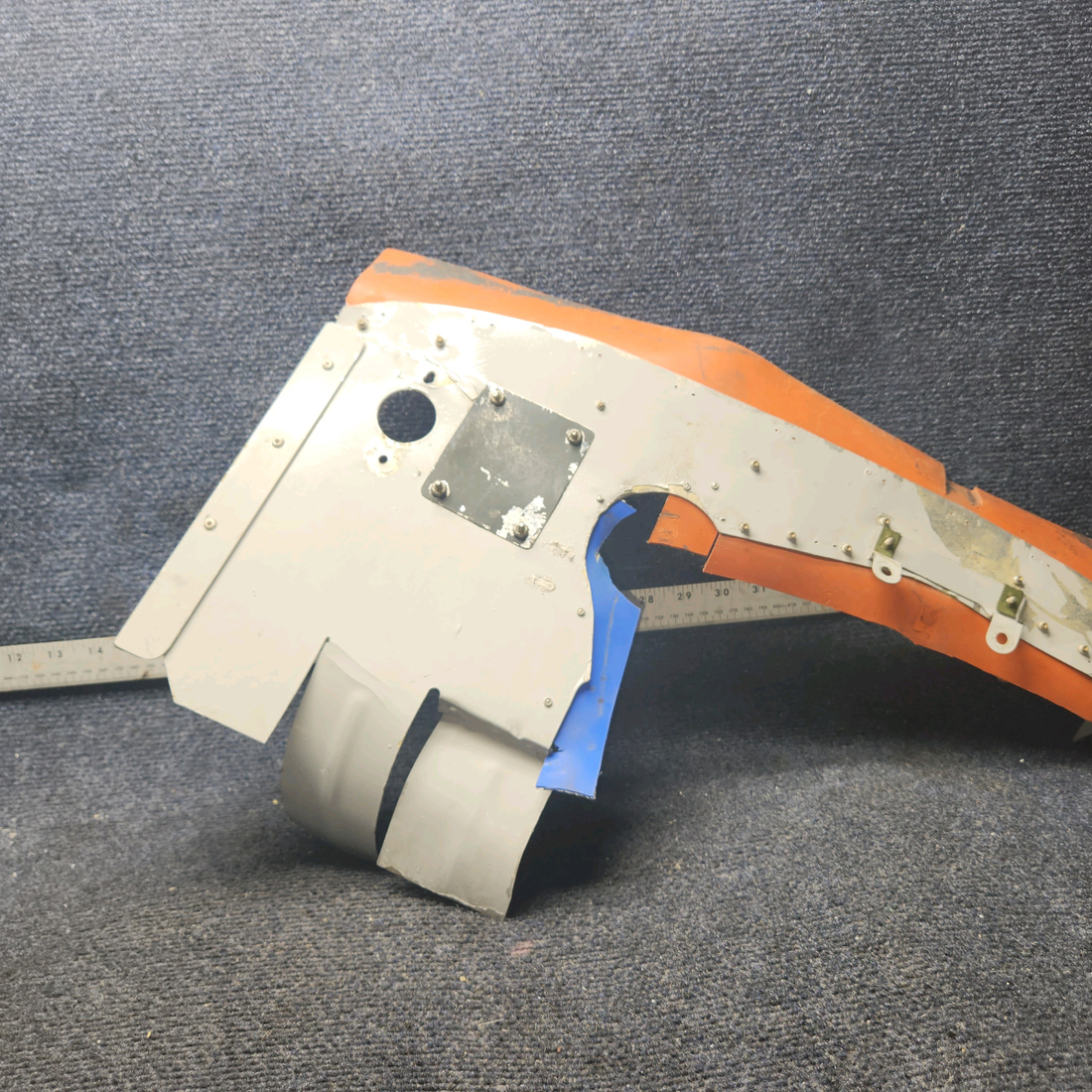 Used aircraft parts for sale, 502036 Grumman A5B Baffle Rear LH Side