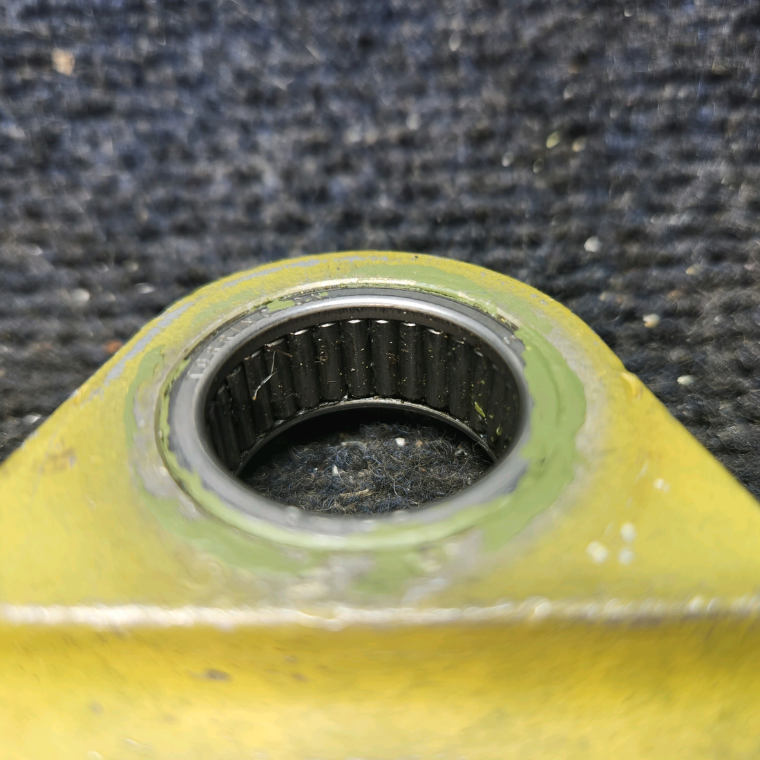 Used aircraft parts for sale, 002-524017-5 Beechcraft F33A Support Assembly Rudder Pedal