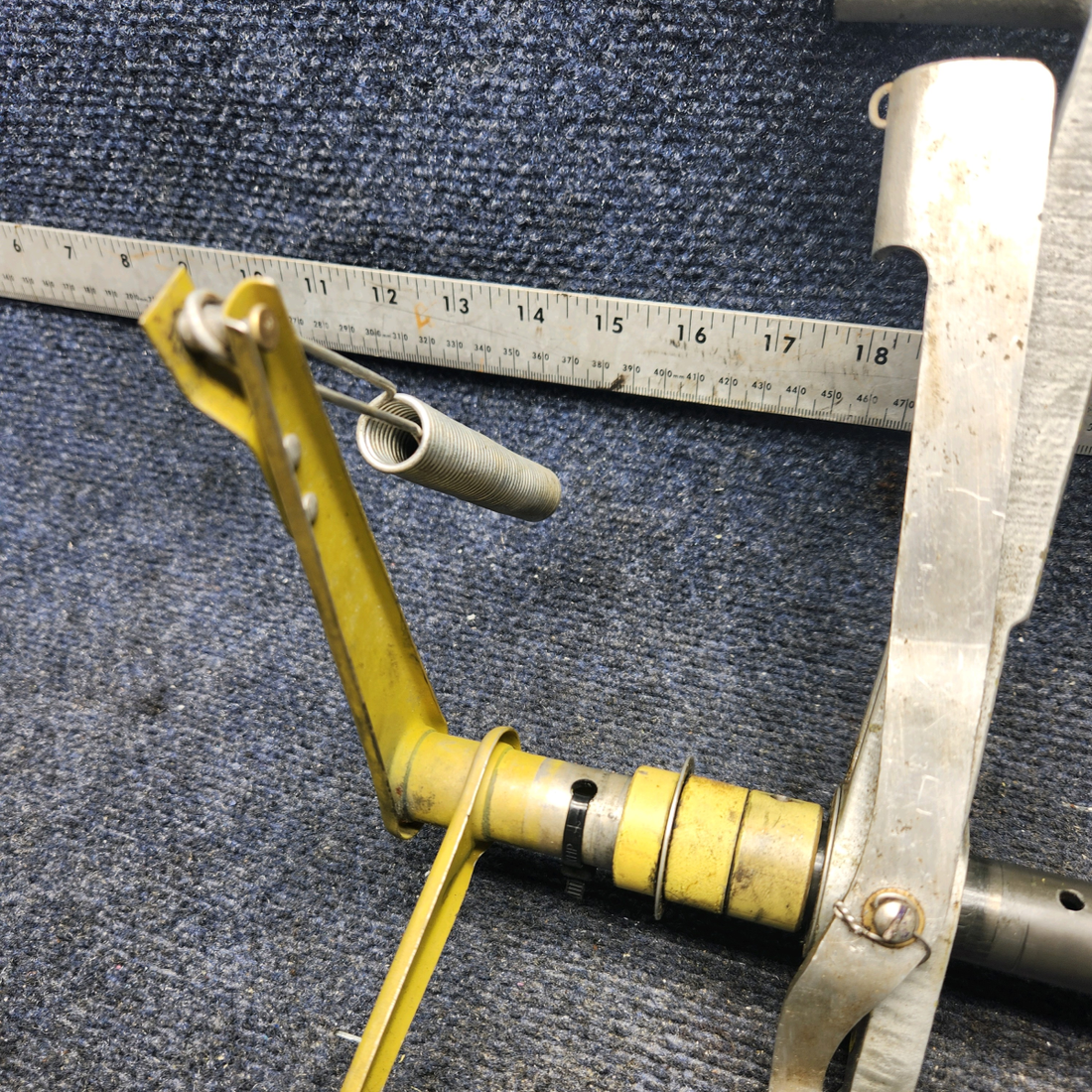 Used aircraft parts for sale, 002-524011-1 Beechcraft F33A PILOT RUDDER PEDAL ASSY