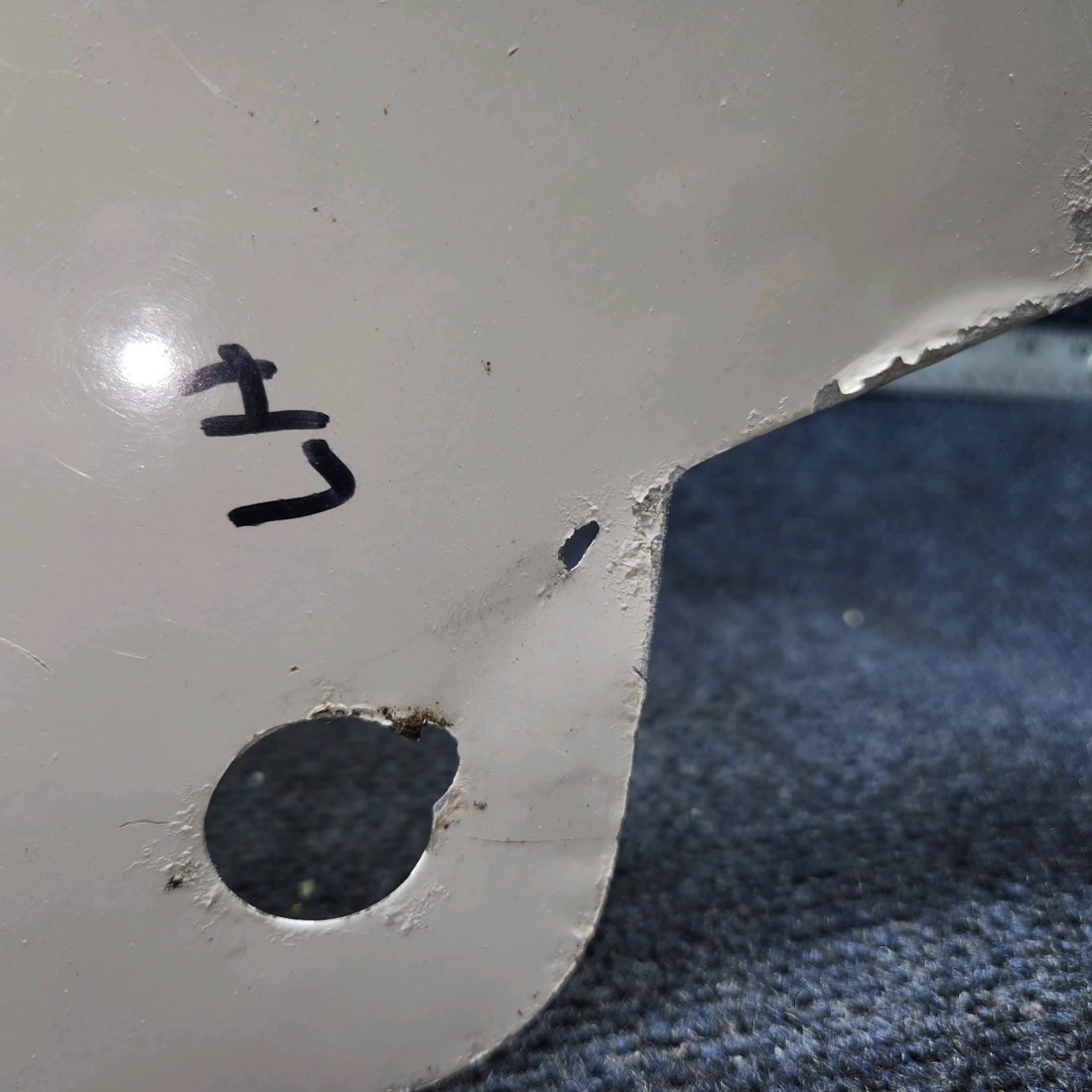 Used aircraft parts for sale, 63338-000 PIPER PA28-140 Main Landing Gear Fairing LH or RH