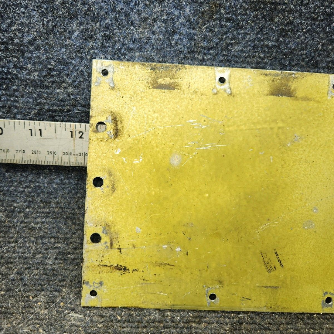 Used aircraft parts for sale, 63287-000 piper PA-28-181 Tunnel Top Center Rear Plate