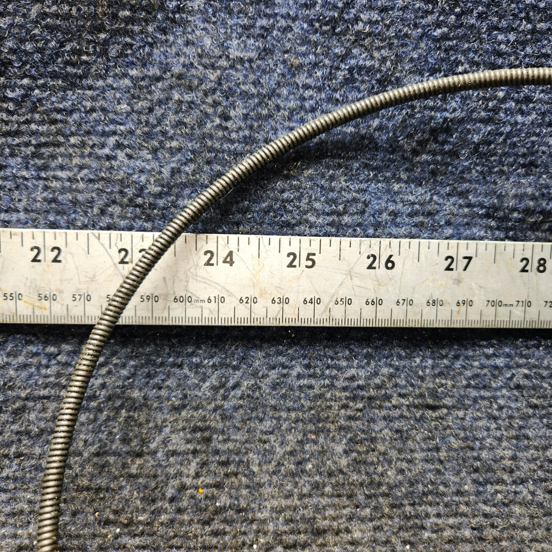Used aircraft parts for sale, 0411090-28 Cessna C175 Carburator Heat Control Cable 46"
