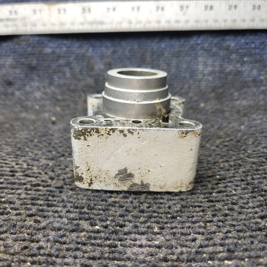 Used aircraft parts for sale, 61098 Lycoming Piper PA-28-140 Vacuum Pump Adapter