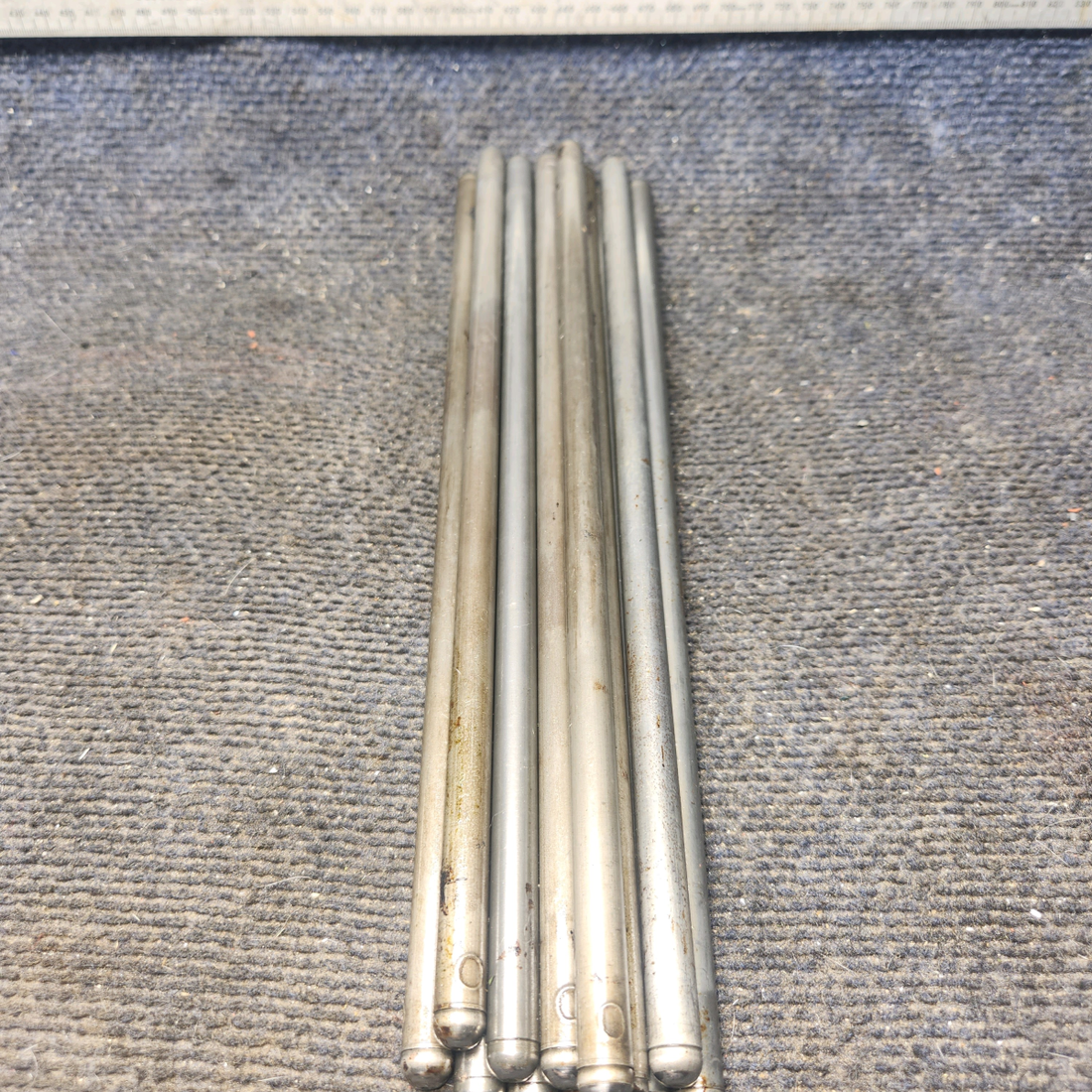 Used aircraft parts for sale, 538304 Continental O-470 Cessna 182G Push Rods