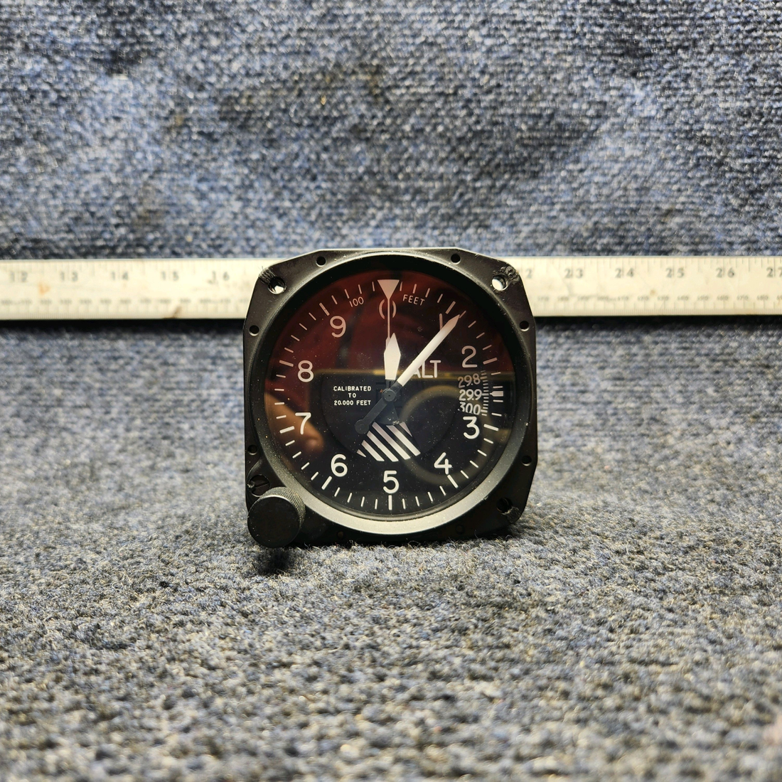Used aircraft parts for sale, 5934P-3 United Instruments Beechcraft A24R Altimeter Indicator (Code: A.83)Manufactured Sep/17