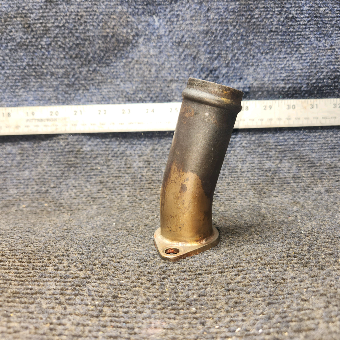 Used aircraft parts for sale, 0550176-57 Cessna 172E Exhaust Curved Riser