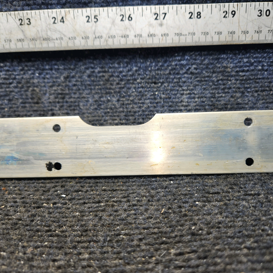 Used aircraft parts for sale, 0411546-1 cessna 150G Seat Rail Stiffener