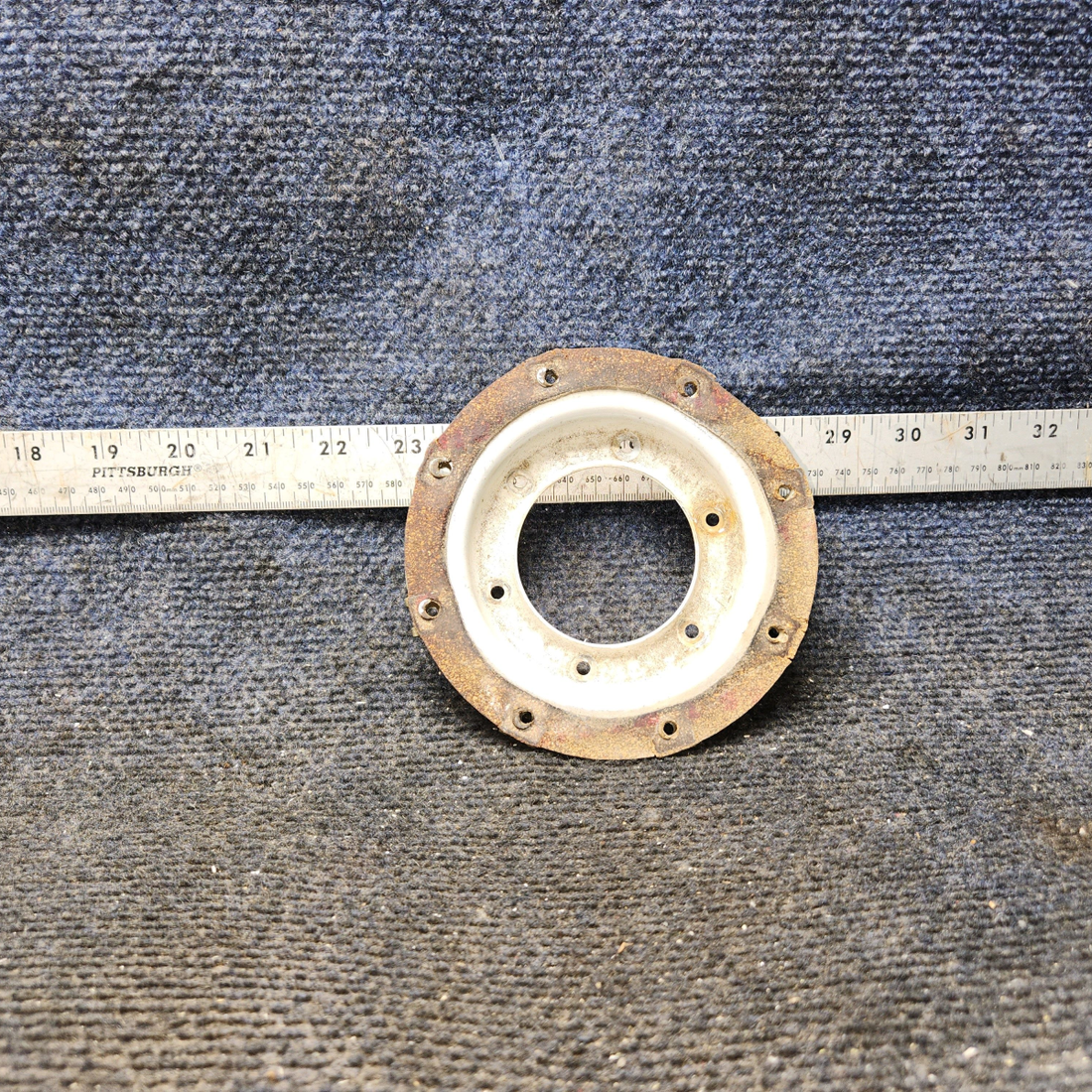 Used aircraft parts for sale, 0523529-1 Cessna 172E Fuel Tank Adapter Assembly