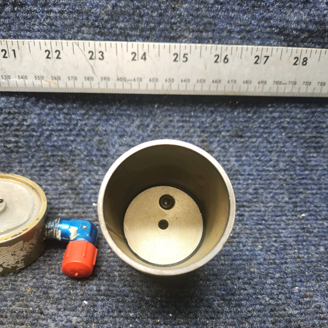 Used aircraft parts for sale, HE759-3 Beechcraft A23A Musketeer Custom III STRAINER GASCOLATOR