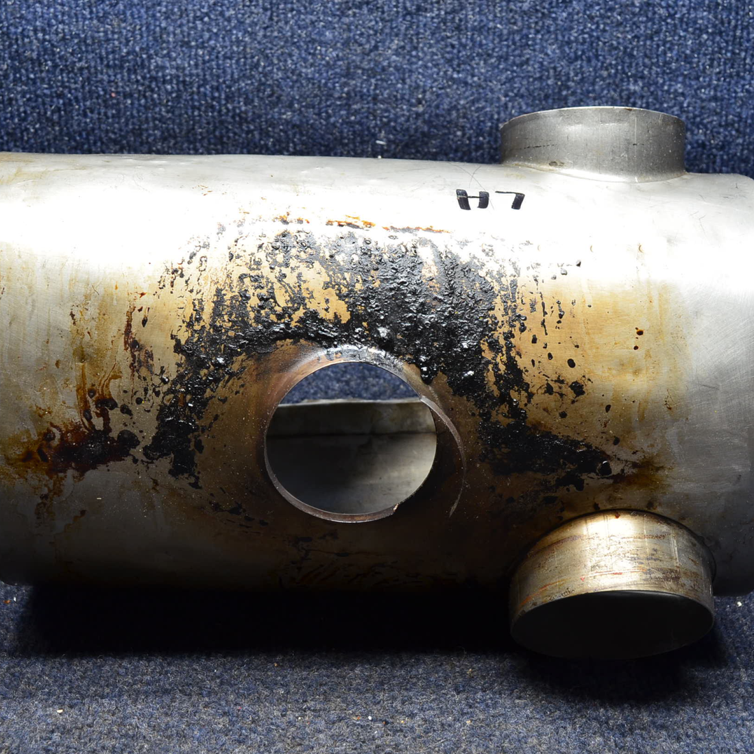 Used aircraft parts for sale, 0550176-37 Continental  [part_model] Cessna C175 SHROUD ASSY EXHAUST - LH