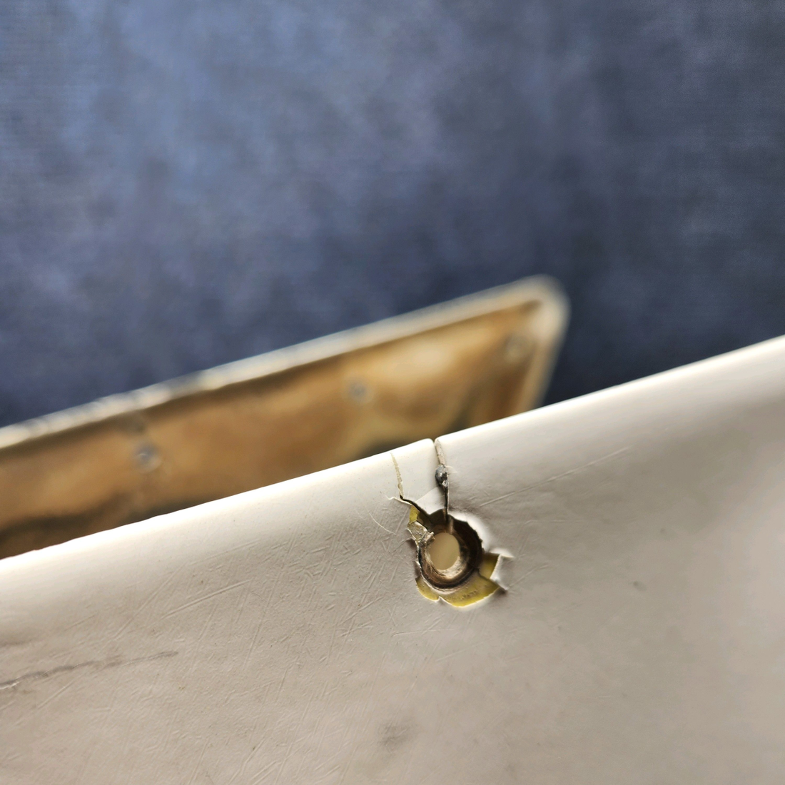 Used aircraft parts for sale, 169-440013-11 Beechcraft A23A Musketeer Custom III DORSAL FIN. "SOME CRACK IN HOLES - SEE PHOTOS"