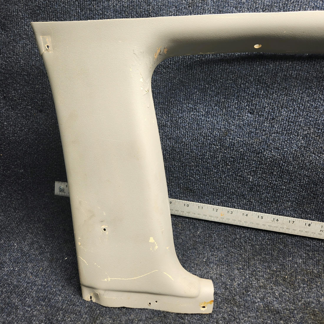 Used aircraft parts for sale, 78349-004 Piper PA32RT-300 COVER - WINDOW TRIM MIDDLE LEFT