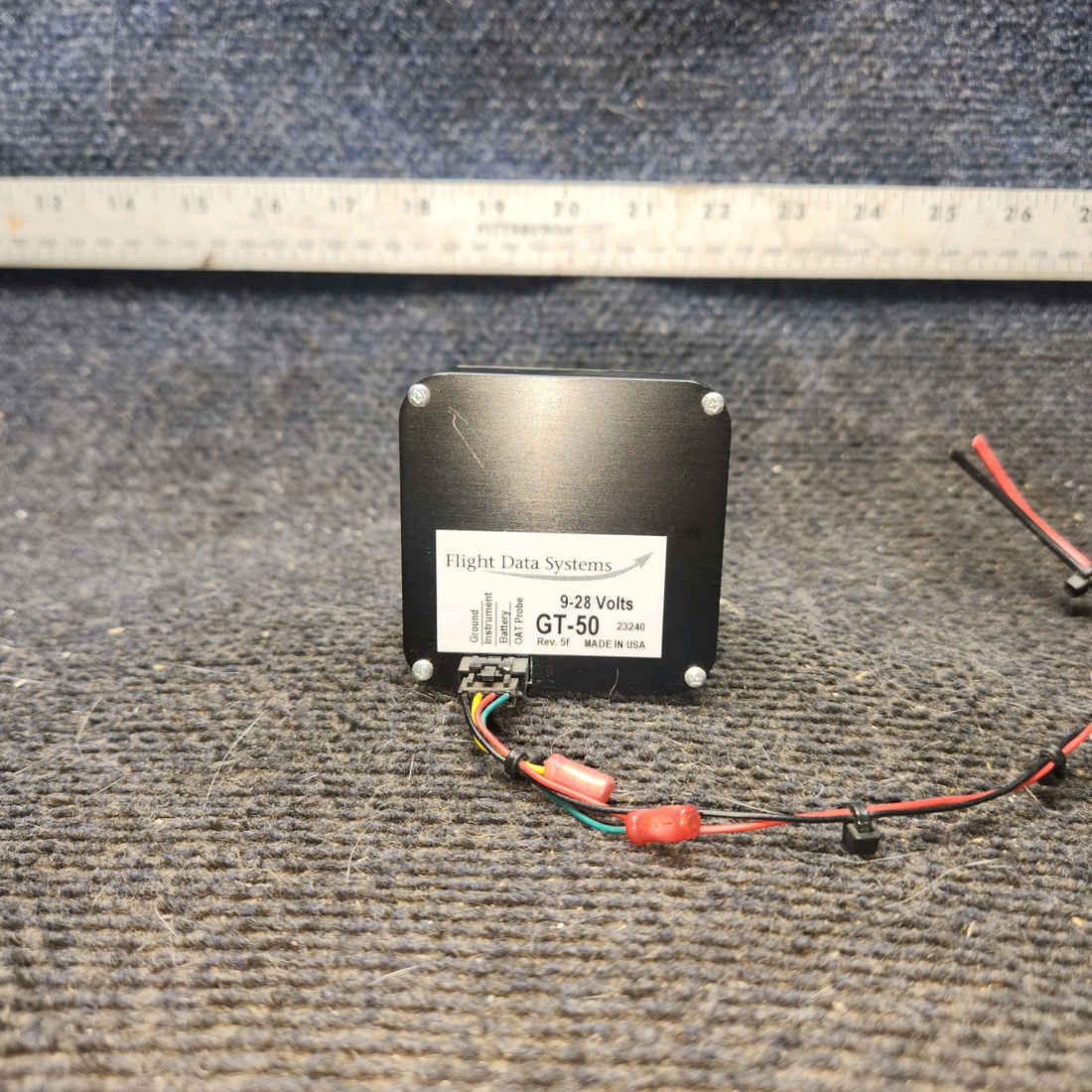 Used aircraft parts for sale, GT-50 Flight Data Systems GT-50 cessna 172k Data Gauge Meter
