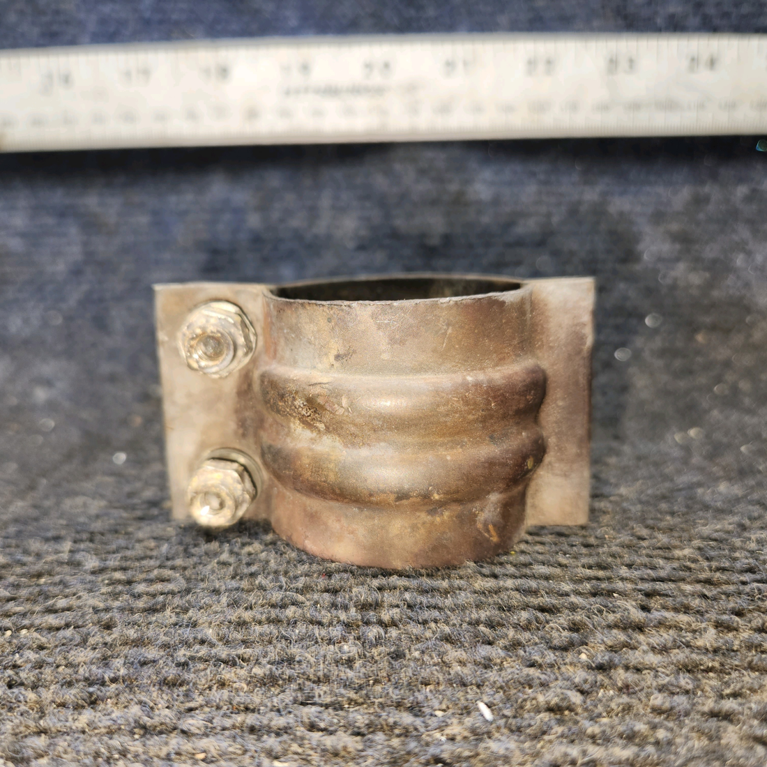 Used aircraft parts for sale, 0550176-50 Cessna 172E Exhaust Clamp Assy