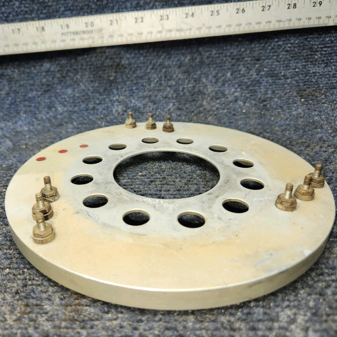 Used aircraft parts for sale, D40106 Cessna T210 Propeller De-Ice Slip Ring Assy 28V
