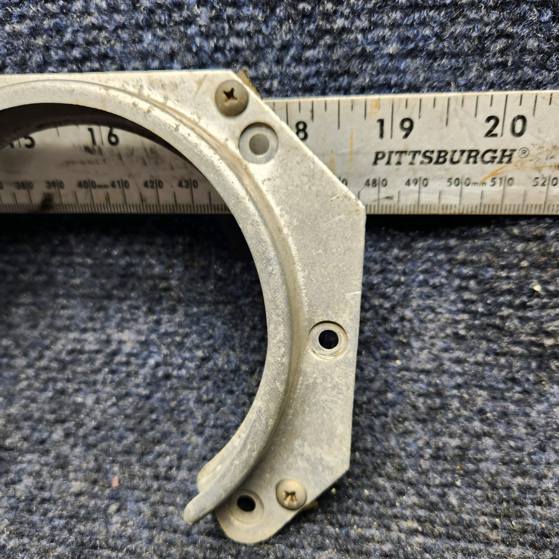 Used aircraft parts for sale, 0423542-6 CESSNA 172K LANDING LIGHT BRACKET ASSEMBLY