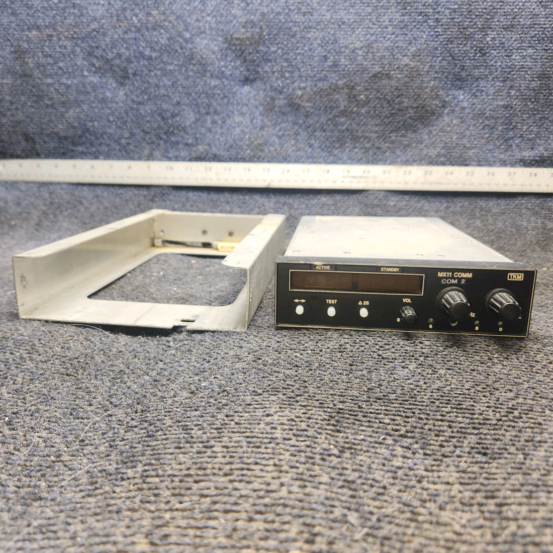 Used aircraft parts for sale, TKM MX11 COMM TKM MX11 cessna 172k Aircraft Communication Transceiver