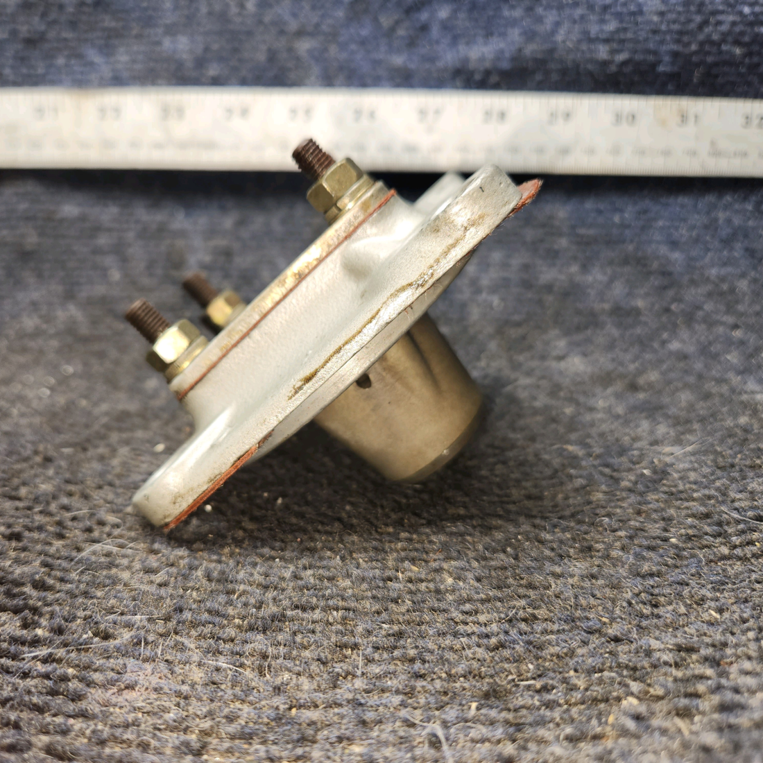Used aircraft parts for sale, 632653A1 Continental O-470 Cessna 182G Magneto and Accessory Drive Adapter Assembly with Cover