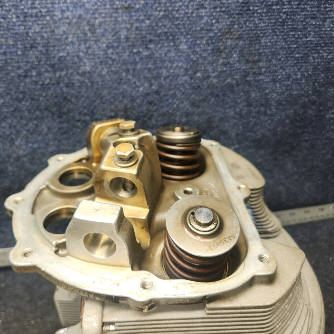 Used aircraft parts for sale, SA47000S-A1 Superior O-470 Cessna 182G Engine Cylinder