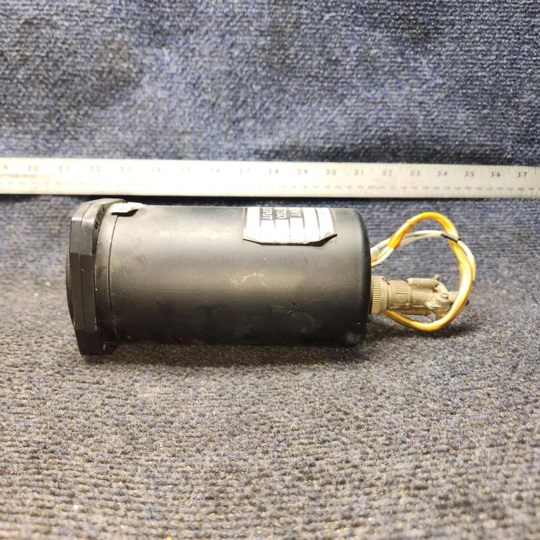 Used aircraft parts for sale, RCA56 RC Allen RCA 56 Piper PA28-140 Turn and Bank Indicator with Connector