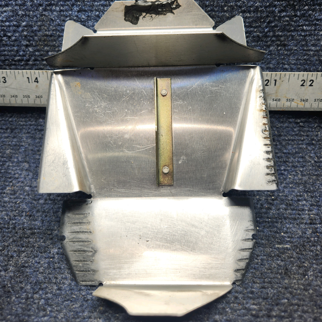 Used aircraft parts for sale, 72152 / 71611 / 71610 Lycoming O-540 PIPER PA-24-250 Intercylinder Baffele with retainer  & Hook