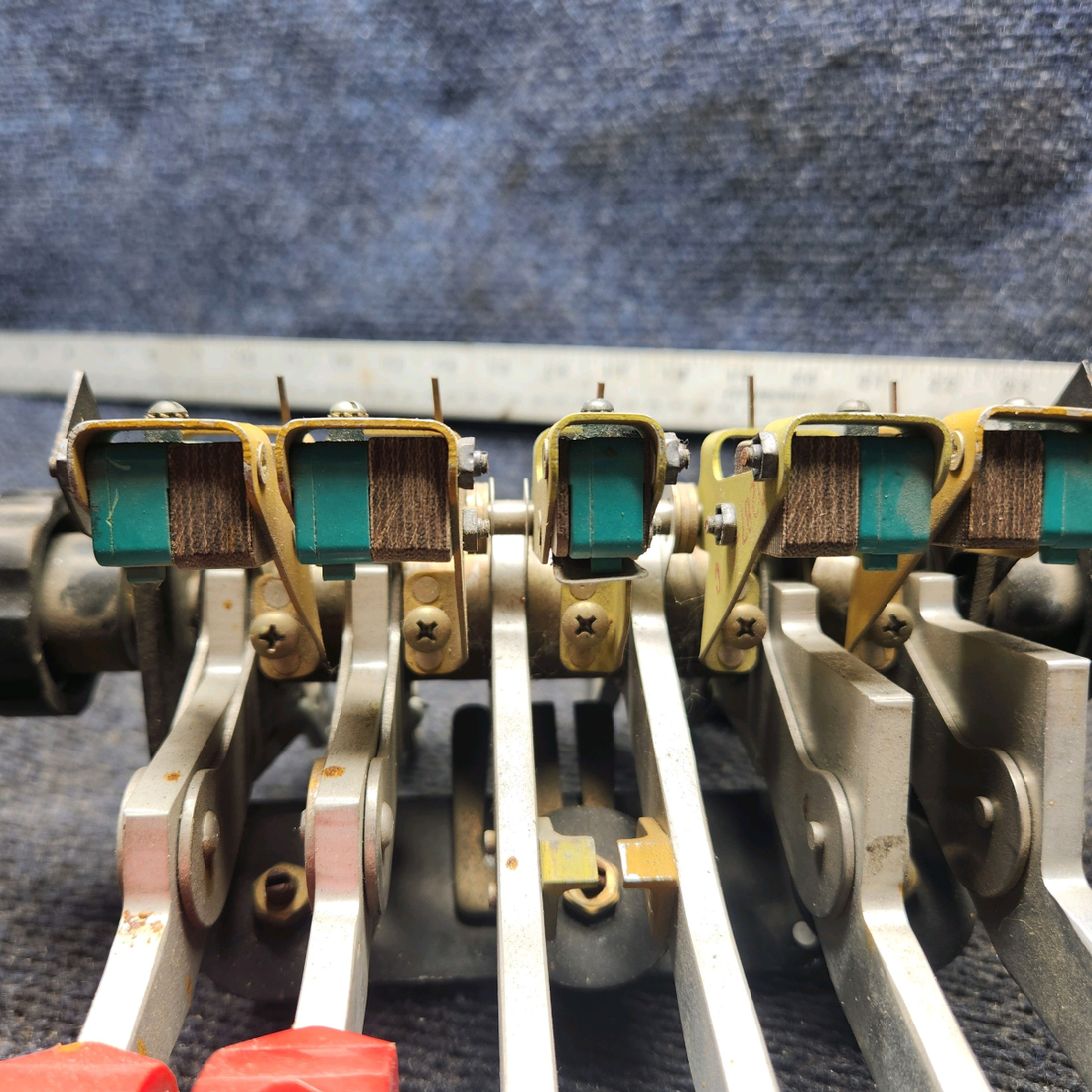 Used aircraft parts for sale, 50331-003 Piper Cheyenne II Control Pedestal / Quadrant Assembly with Switches