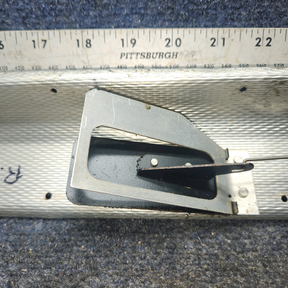 Used aircraft parts for sale, 36511-003 Piper PA28-161 Cabin Heat Duct Center Assembly - RH