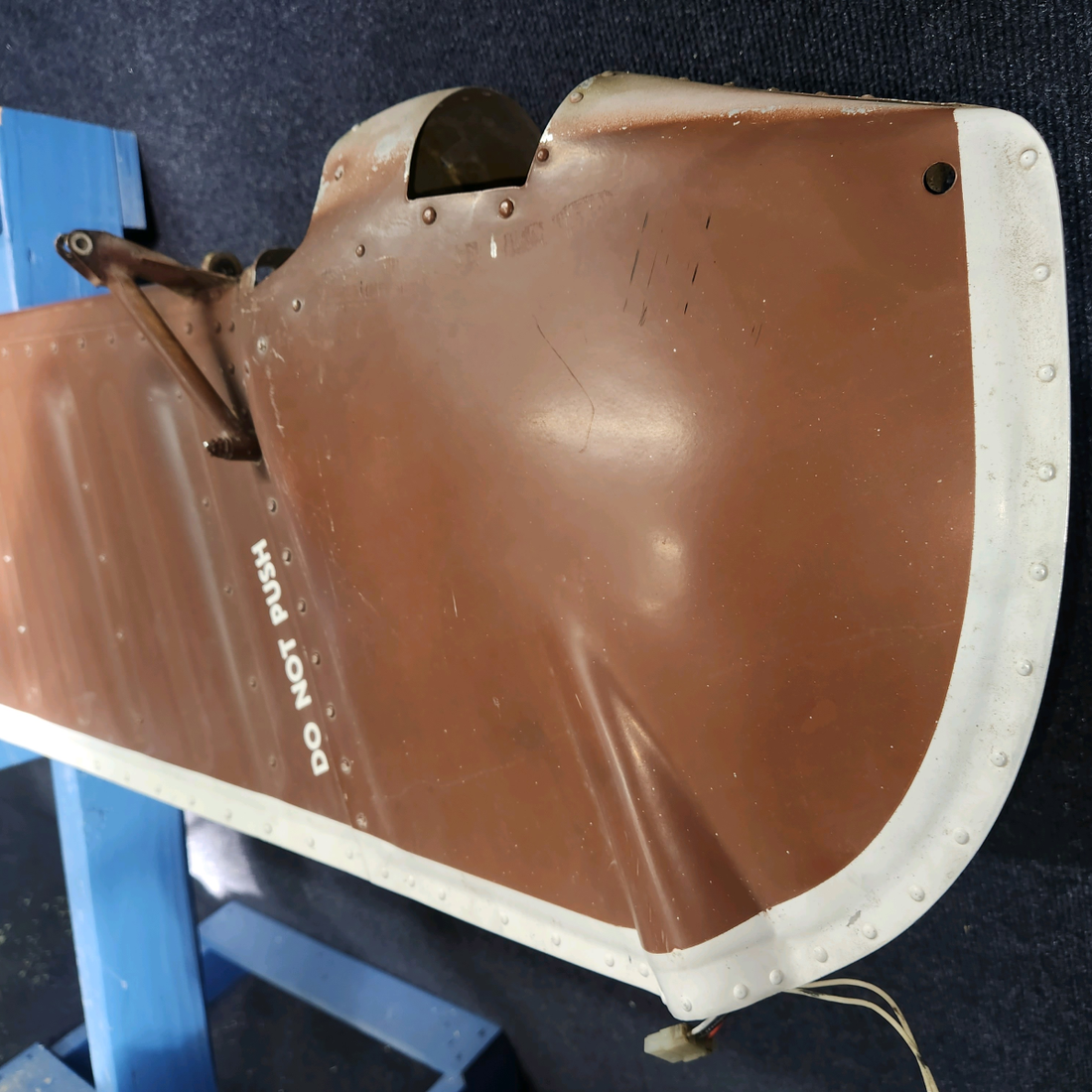 Used aircraft parts for sale, 460043-000 Mooney M20J Rudder Assembly W/ Horn