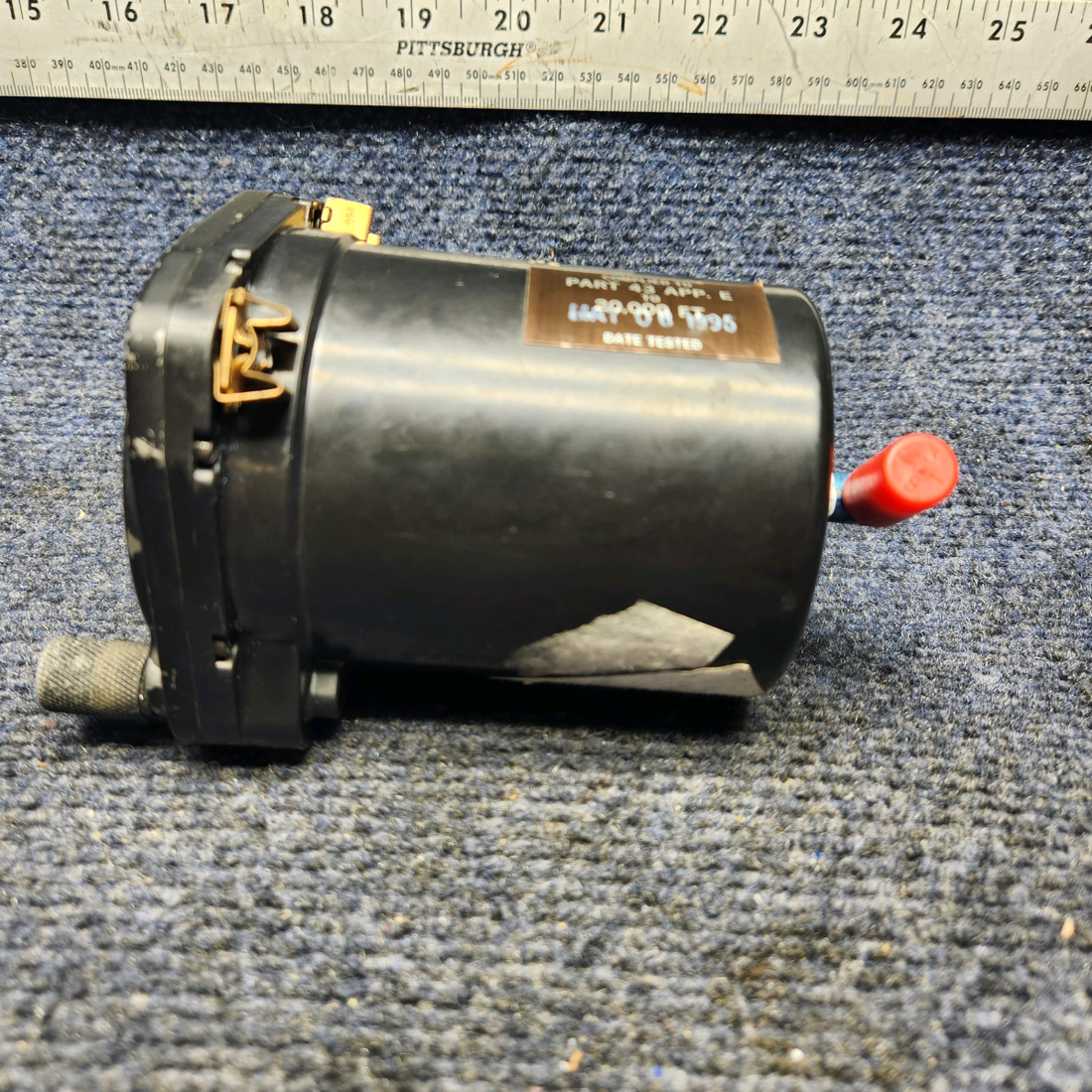 Used aircraft parts for sale, 5934PD-3 United Instruments PIPER PA28-161 Warrior III ALTIMETER INDICATOR (CODE: A.133)