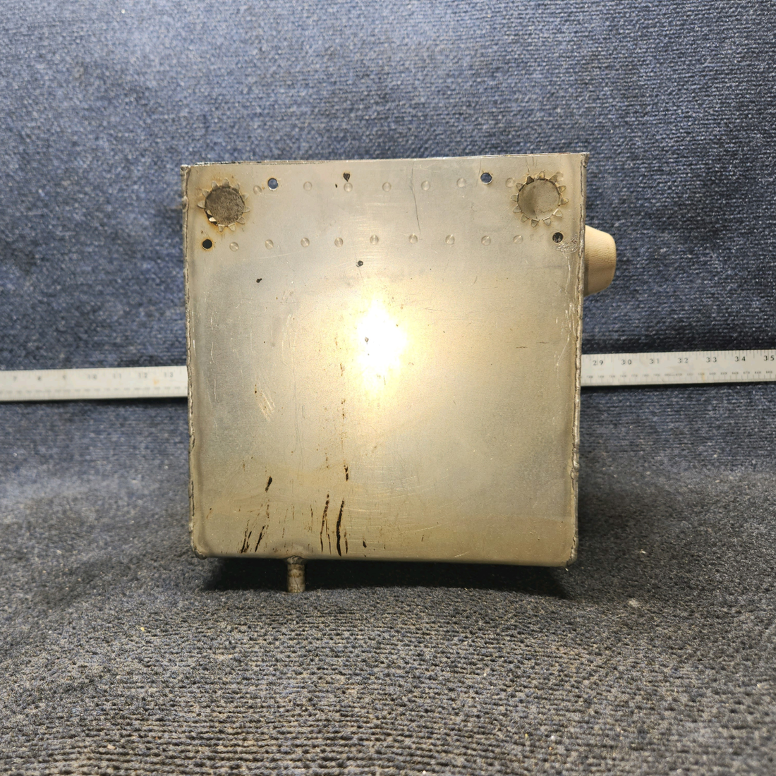 Used aircraft parts for sale, 002-400001-53 BEECHCRAFT 95-55B Fuselage Battery Box Assembly with Lid