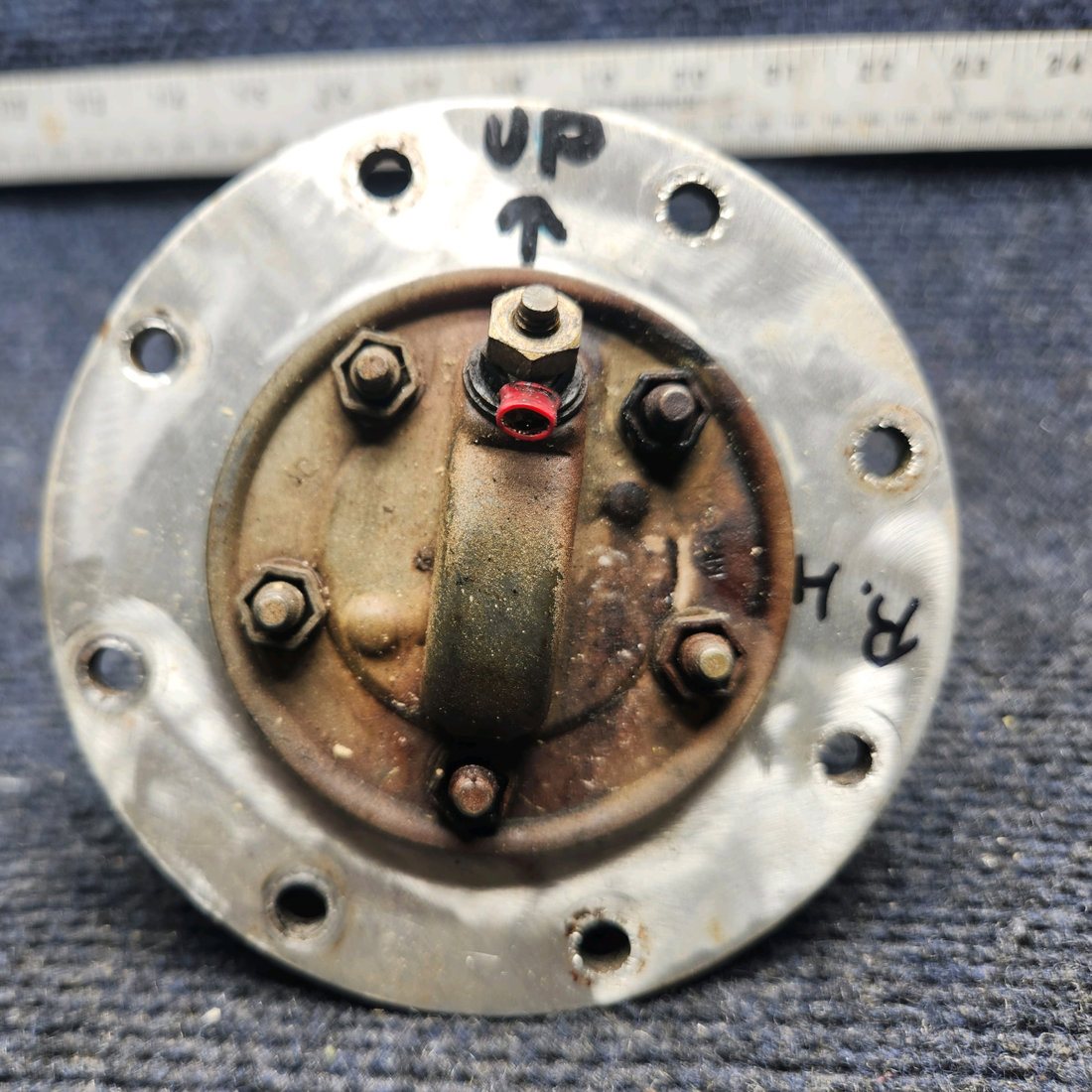 Used aircraft parts for sale, 169-380066-2 Beechcraft A24R Fuel Level Transmitter RH