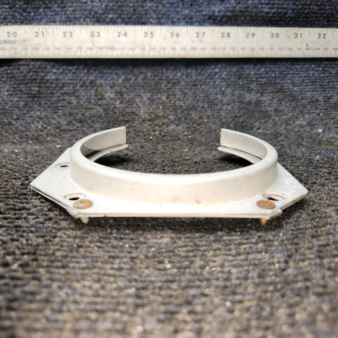 Used aircraft parts for sale, 0423542-6 Cessna 172E Landing Light Bracket Assembly