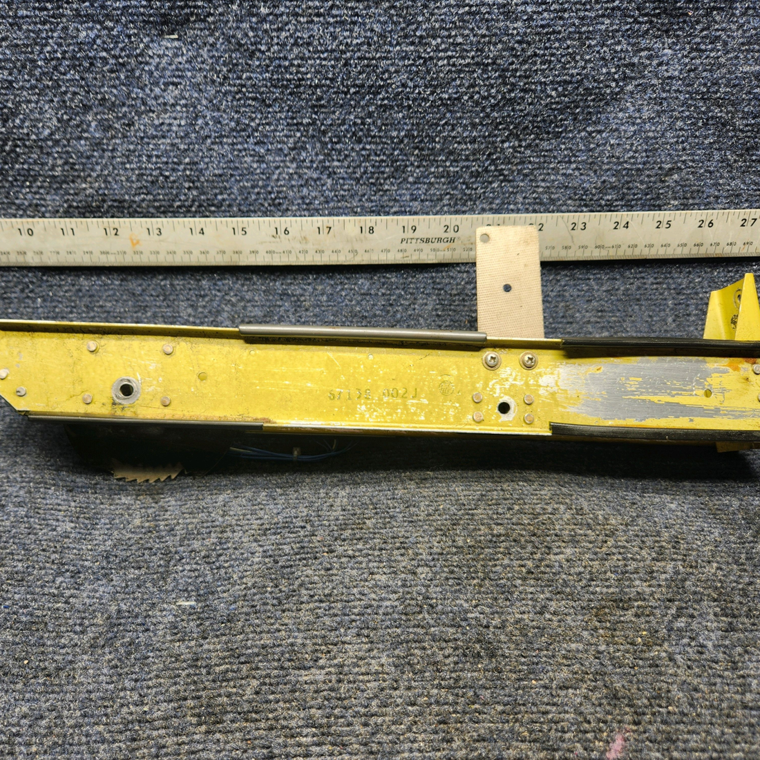 Used aircraft parts for sale, 89300-002 PIPER PA28-161 Warrior III BRAKE CHANNEL ASSEMBLY