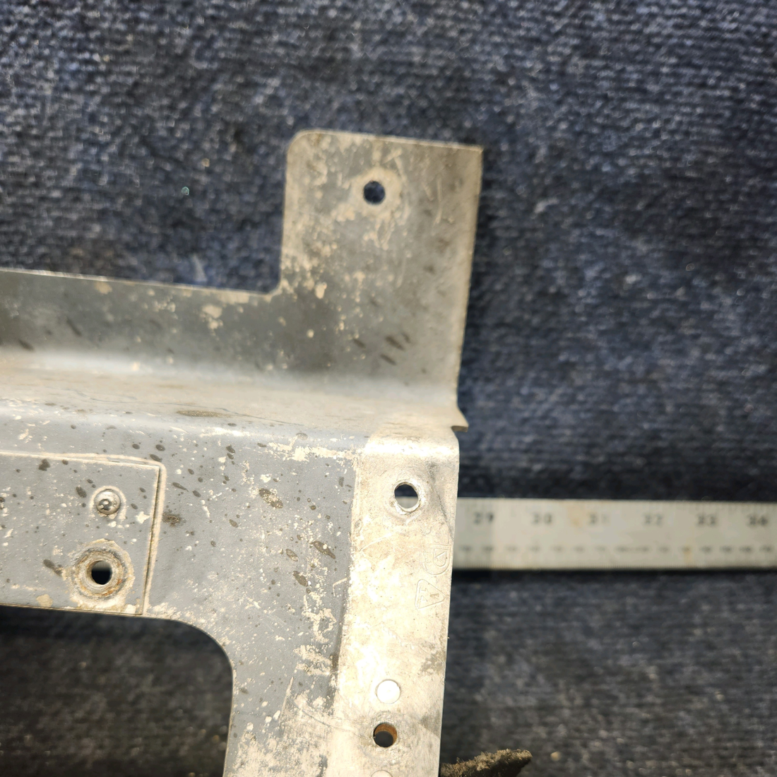 Used aircraft parts for sale, 63617-015 Piper PA28-140 Front Engine Baffle Assembly - LH