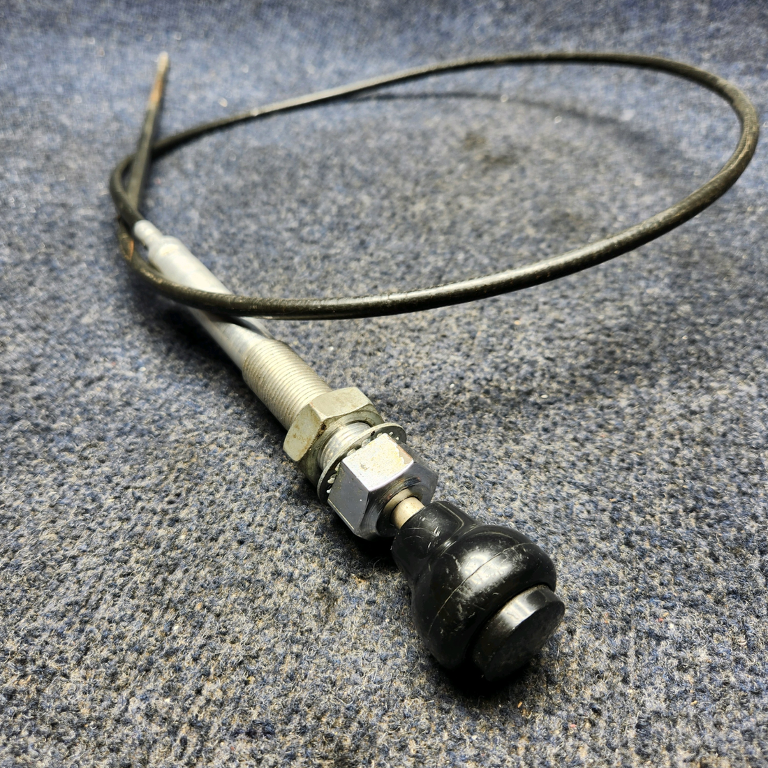 Used aircraft parts for sale, 35-944046-7 BEECHCRAFT F35 PROP CONTROL CABLE- 52 7/8 INCH