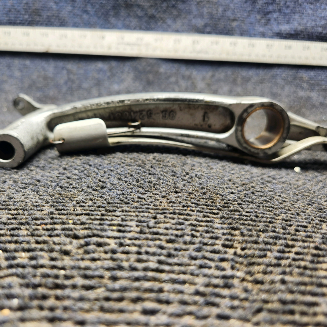 Used aircraft parts for sale, 35-524060-2 Beechcraft 35-33 Rudder Pedal Arm - LH
