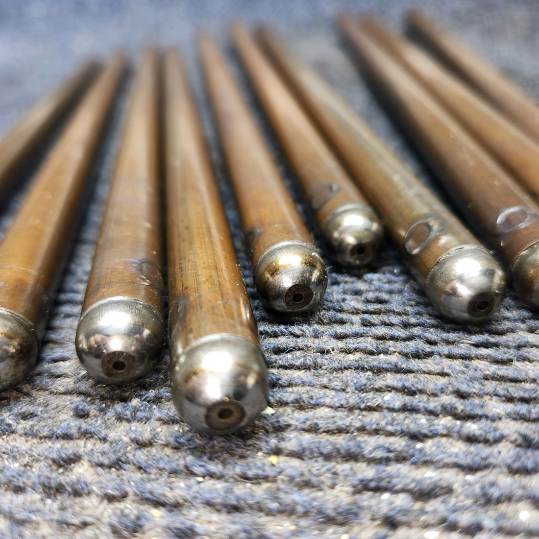 Used aircraft parts for sale, 537870 Continental O-300-D Cessna 172F Push Rod Tube - Set of 12