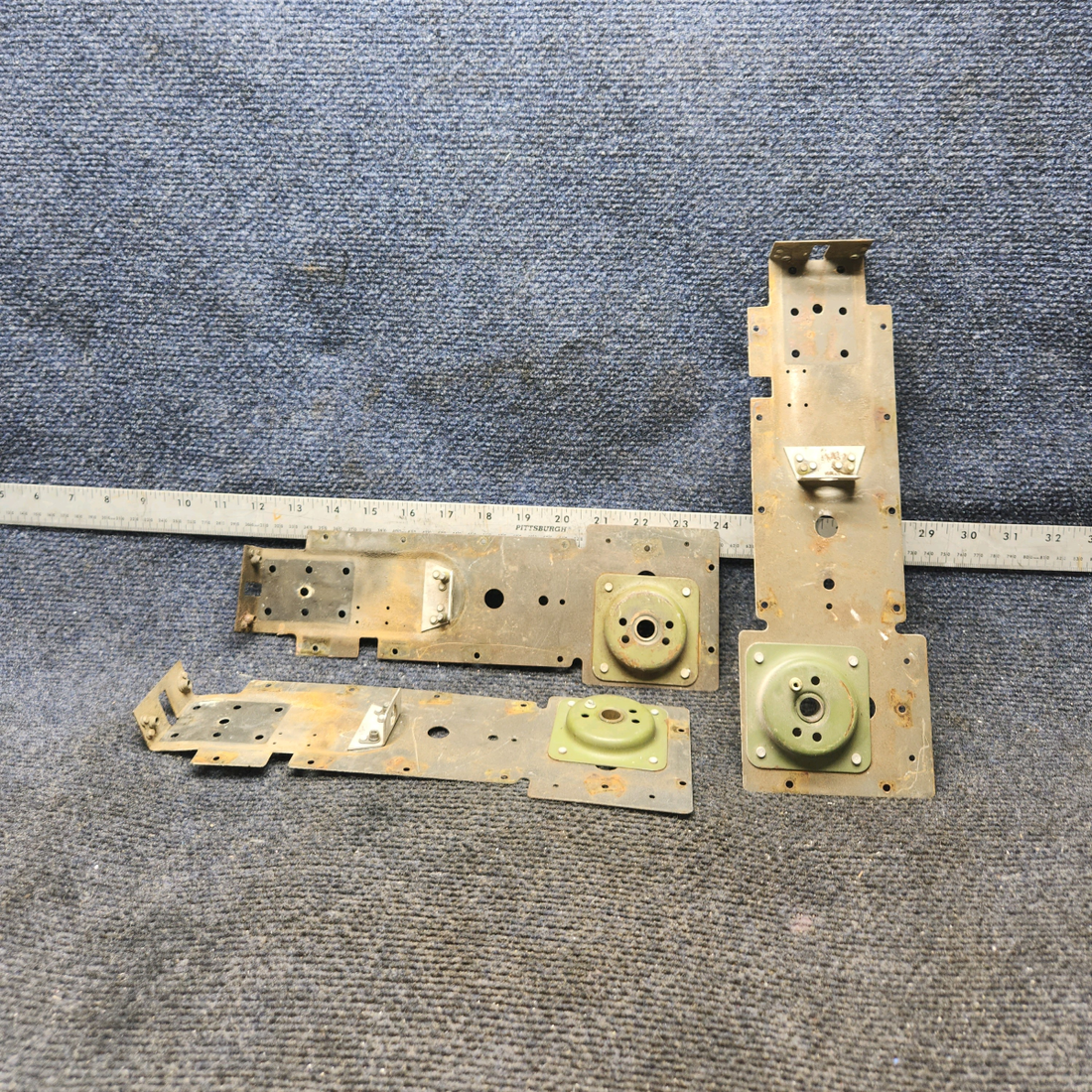 Used aircraft parts for sale, 0413387 Cessna Cabin Door  Lach Plate - LH - Price Per Each