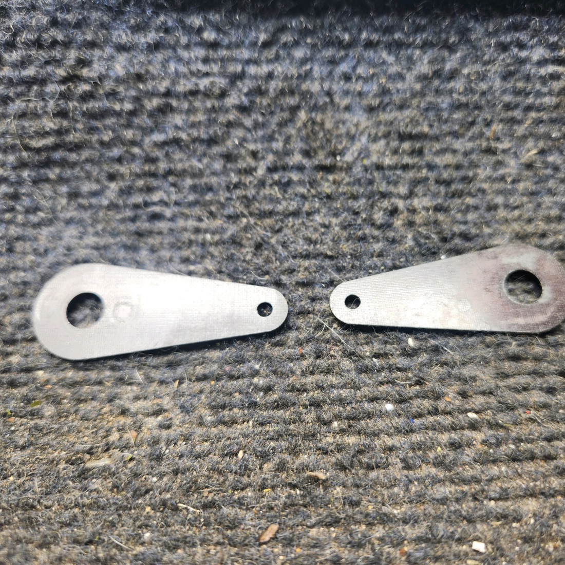 Used aircraft parts for sale, 67218-000 piper PA-28-181 Quadrant Friction Plate (0.031 Thick)