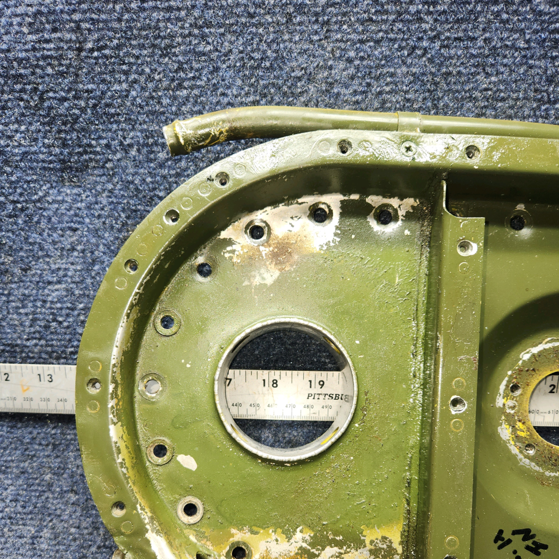 Used aircraft parts for sale, 23426-002 PIPER PA-24-250 Fuel Cell Access  Plate Assembly LH