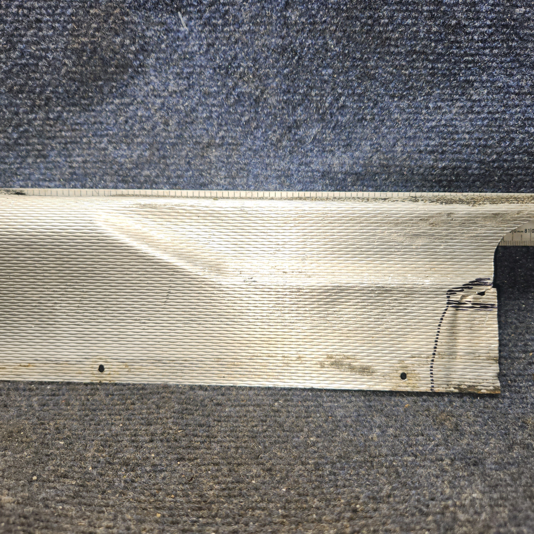 Used aircraft parts for sale, 76129-006 Piper PA28-161 Cabin Heat Duct Rear Assy - LH