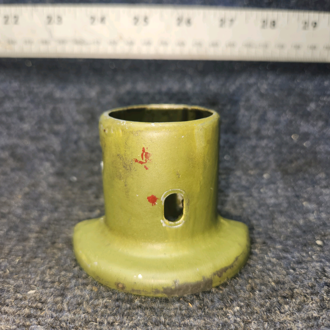 Used aircraft parts for sale, 62856-000 Piper PA28-140 Flap Torque Tube Fitting Assy LH