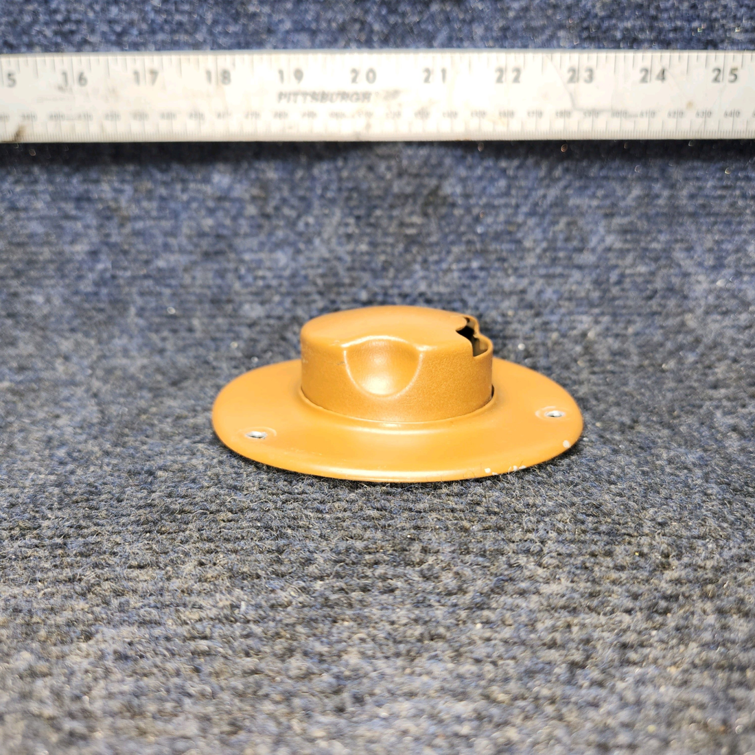 Used aircraft parts for sale, 21154-002 / 21156-000 PIPER PA-24-250 Cabin Air Ventilator Assembly W/ Plate